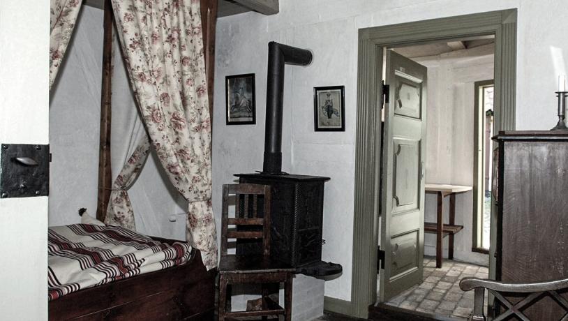 Hans Christian Andersens Elternhaus Schlafzimmer