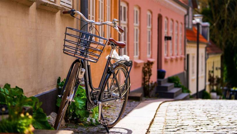 Cykel i Paaskestræde