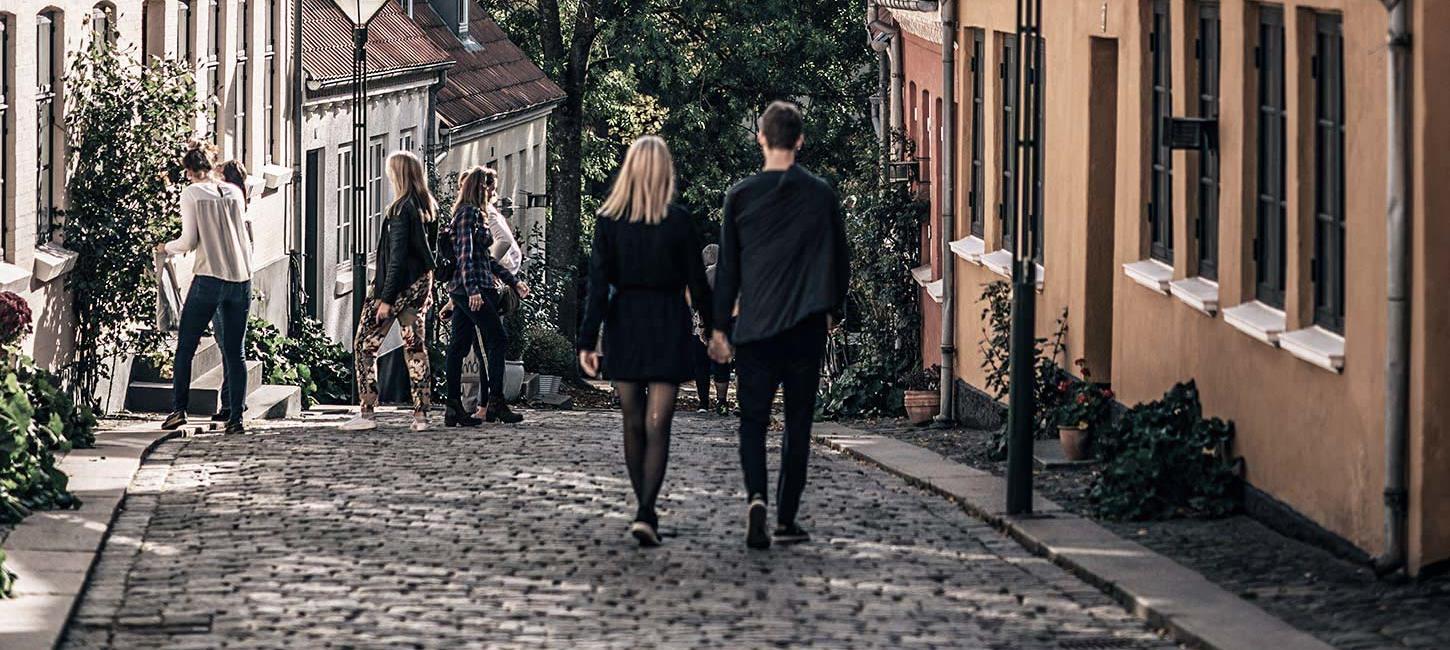 Ein Pärchen in Paaskestræde