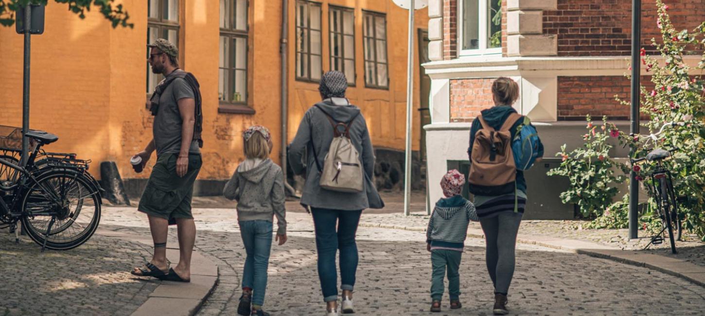 Familie i Påskestræde