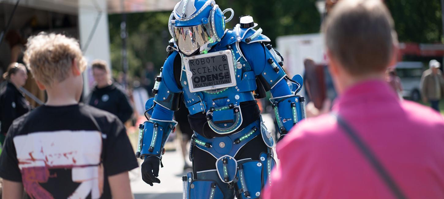 Blå robot