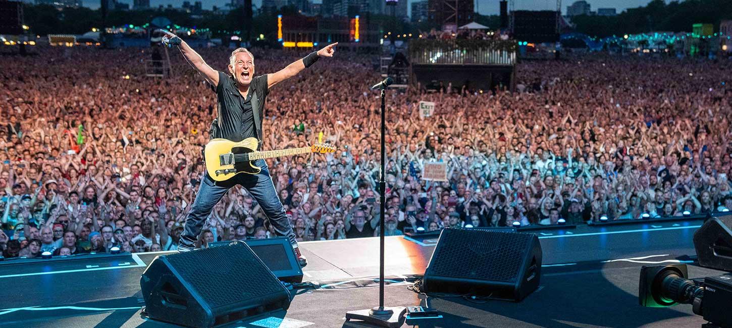 Bruce Springsteen spiller koncert