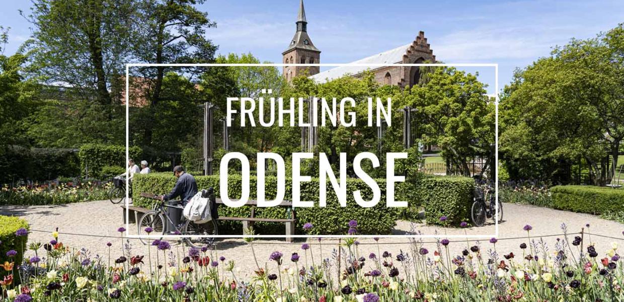 Frühling in Odense m Text