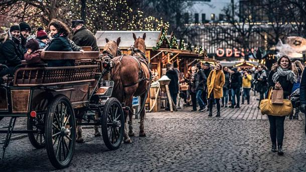 Kutschenfahrt am Weihnachtsmarkt