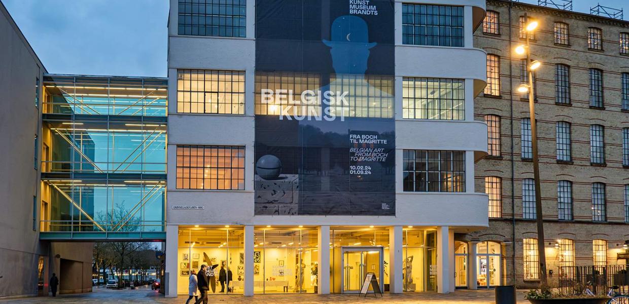 Kunstmuseum Brandts im Winter