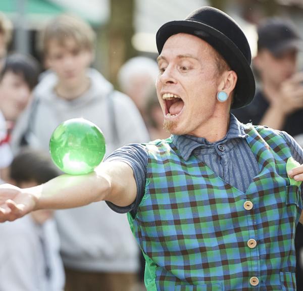 Street performance HCA Festivals