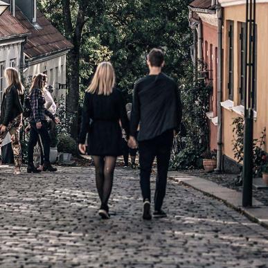 Ein Pärchen in Paaskestræde