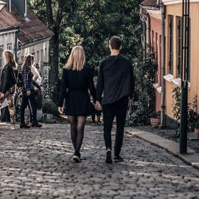 Ein Pärchen in Paaskestræde