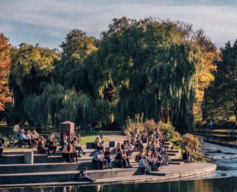 Freilichtsleben im Munkemose Park